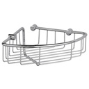 Laloo 3381BG Corner Wire Basket Brushed Gold 1