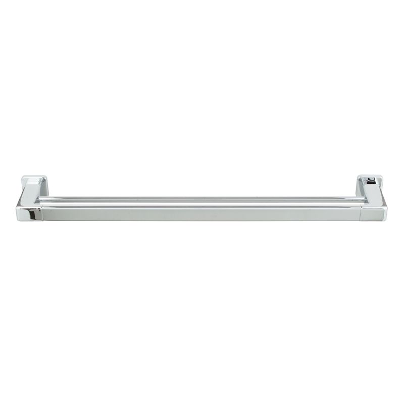 Laloo J1830DC Jazz Extended Double Towel Bar Chrome 1