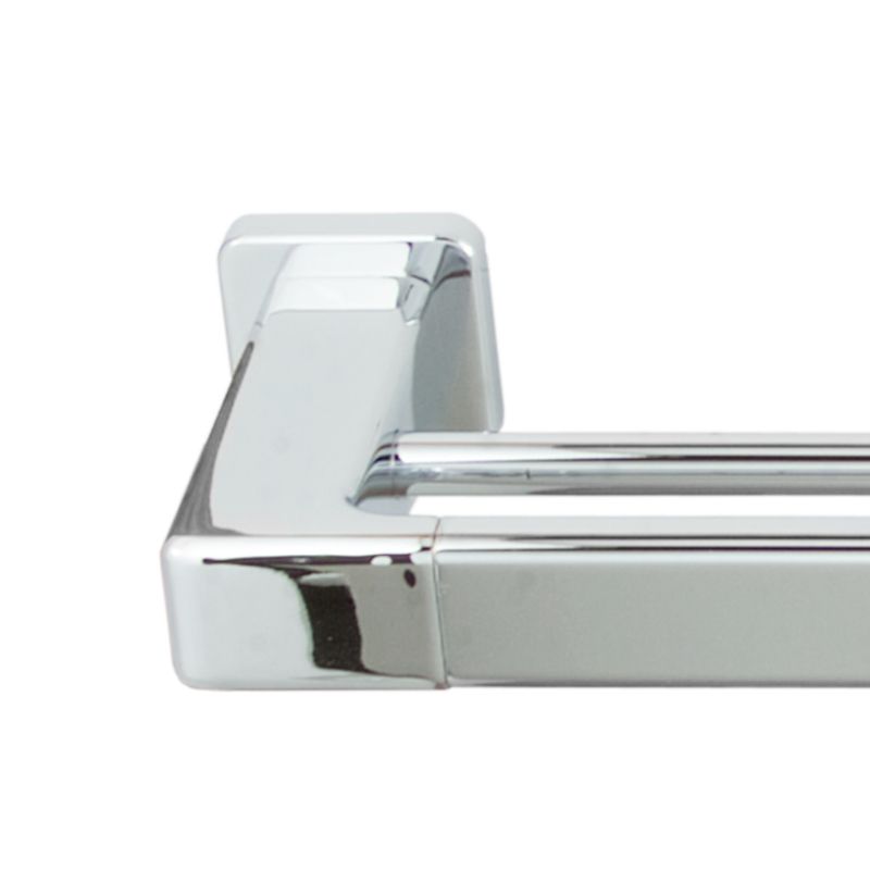 Laloo J1830DC Jazz Extended Double Towel Bar Chrome 2