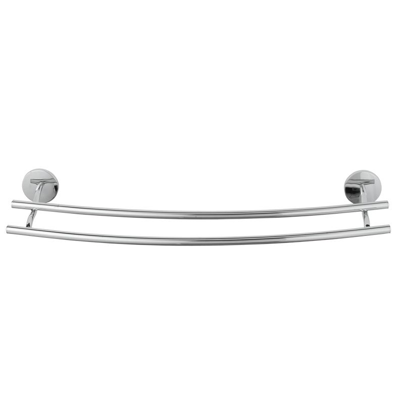 Laloo CR3830DC Classic-R Extended Double Towel Bar Chrome 1