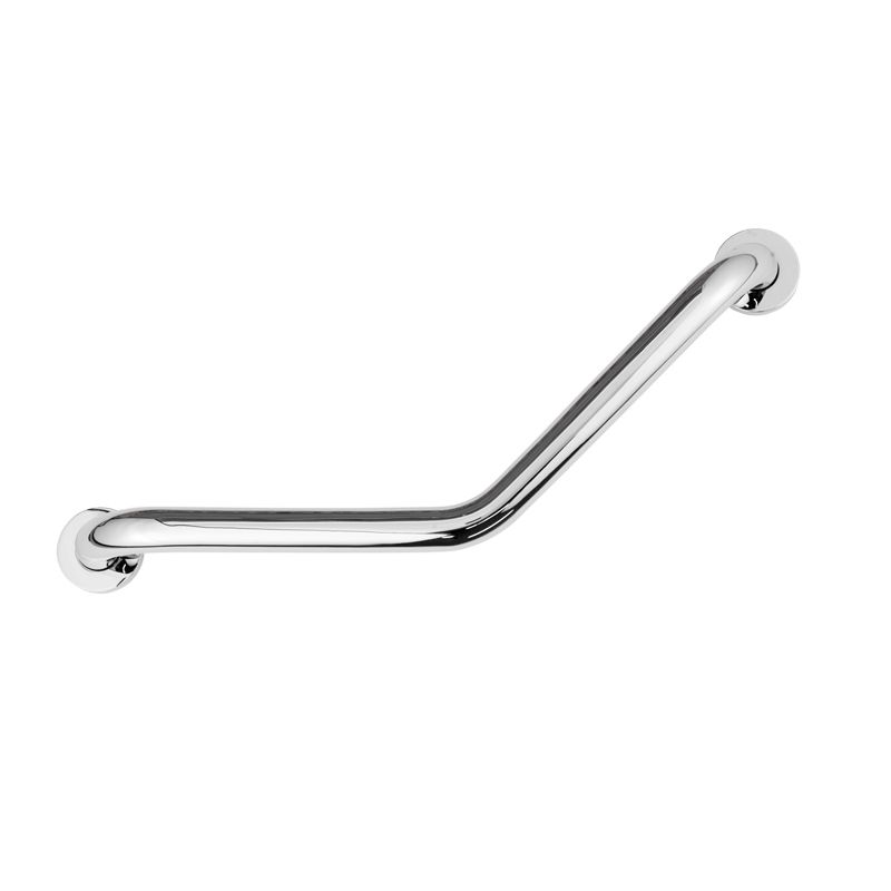 Laloo 1013C Angled Grab Bar Chrome 1