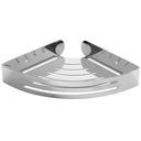 Laloo 3440PS Stainless Corner Shower Caddy Polished Stainless 1