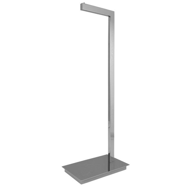 Laloo 9001NGD Floor Stand Paper Holder Polished Gold 1