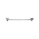 Laloo G5518MB Gravity Single Towel Bar Matte Black 1