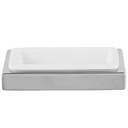 Laloo J1885BN Jazz Soap Dish And Holder Brushed Nickel 1