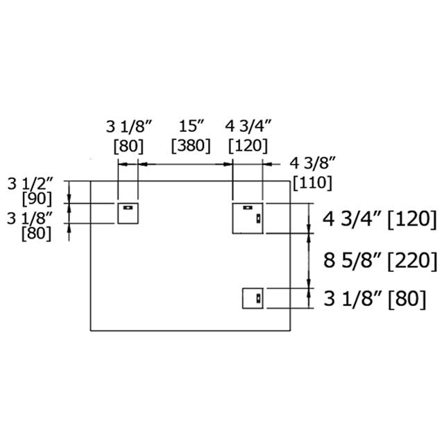 Laloo M30009 Beveled Frame Mirror 2