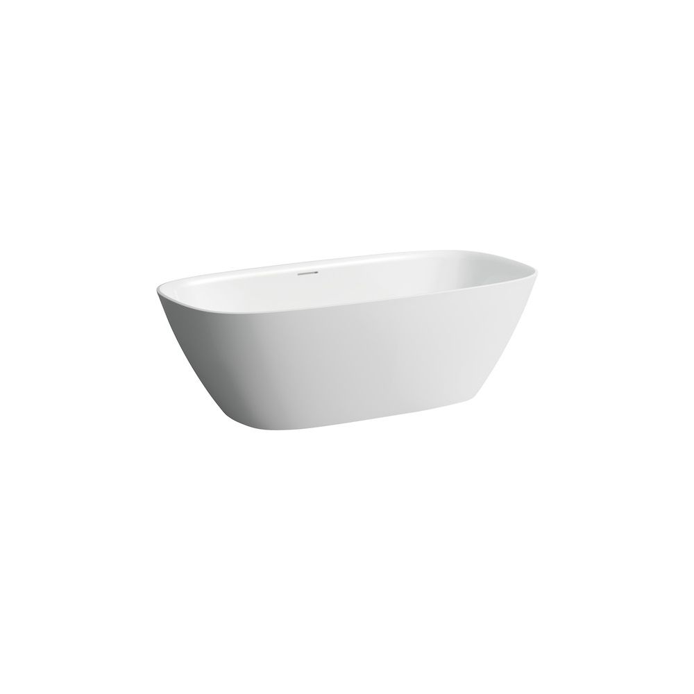 Laufen 231302 Ino Freestanding Solid Surface Tub White 1