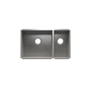 Julien 003659 Urbanedge Sink Undermount Double L18X16X10 R9X16X8