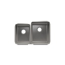 Julien 003247 Classic Sink Undermount Double L12X16X8 R15X18X10