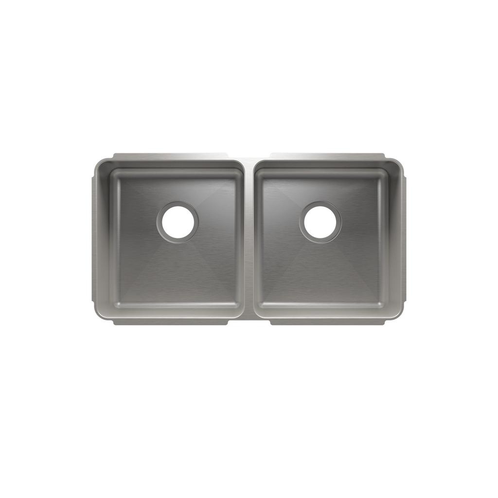 Julien 003251 Classic Sink Undermount Double L15X16X8 R15X16X8