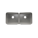 Julien 003283 Classic Sink Undermount Double L18X16X8 R18X16X8