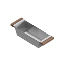 Julien 205227 Bin For 17In Sink Walnut Handles 6X18X4-1/4