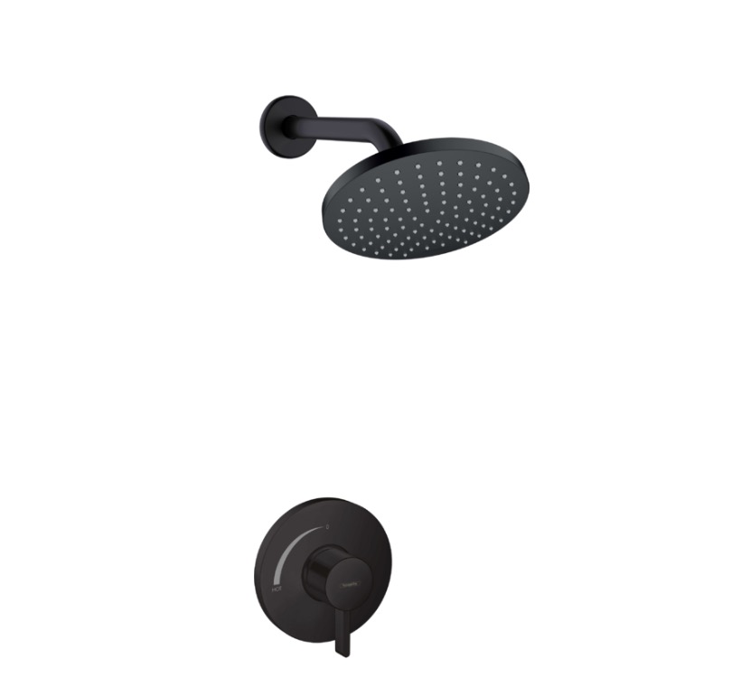 Hansgrohe 04952670 Vernis Blend Pressure Balance Shower Set Matte Black