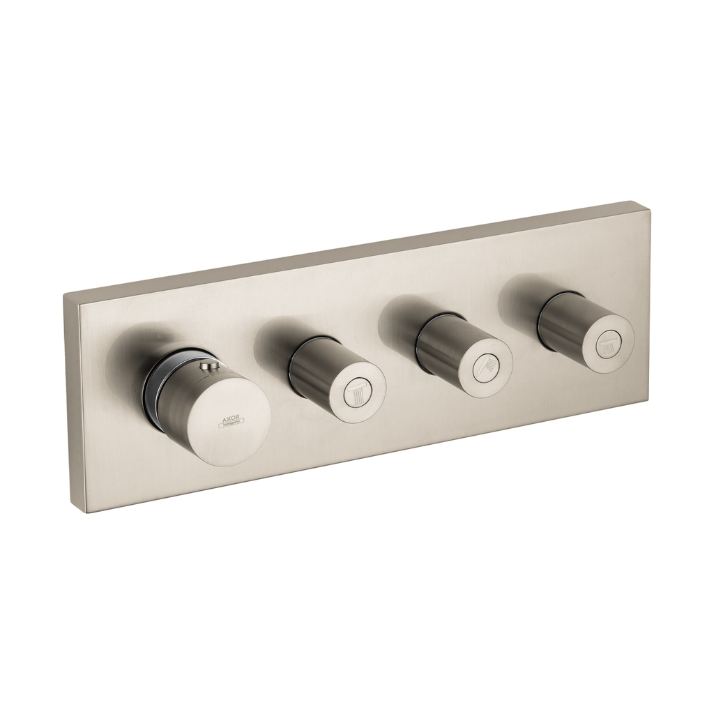 Hansgrohe 10751821 Axor Thermostatic Module Trim 15&quot; X 5&quot; Brushed Nickel