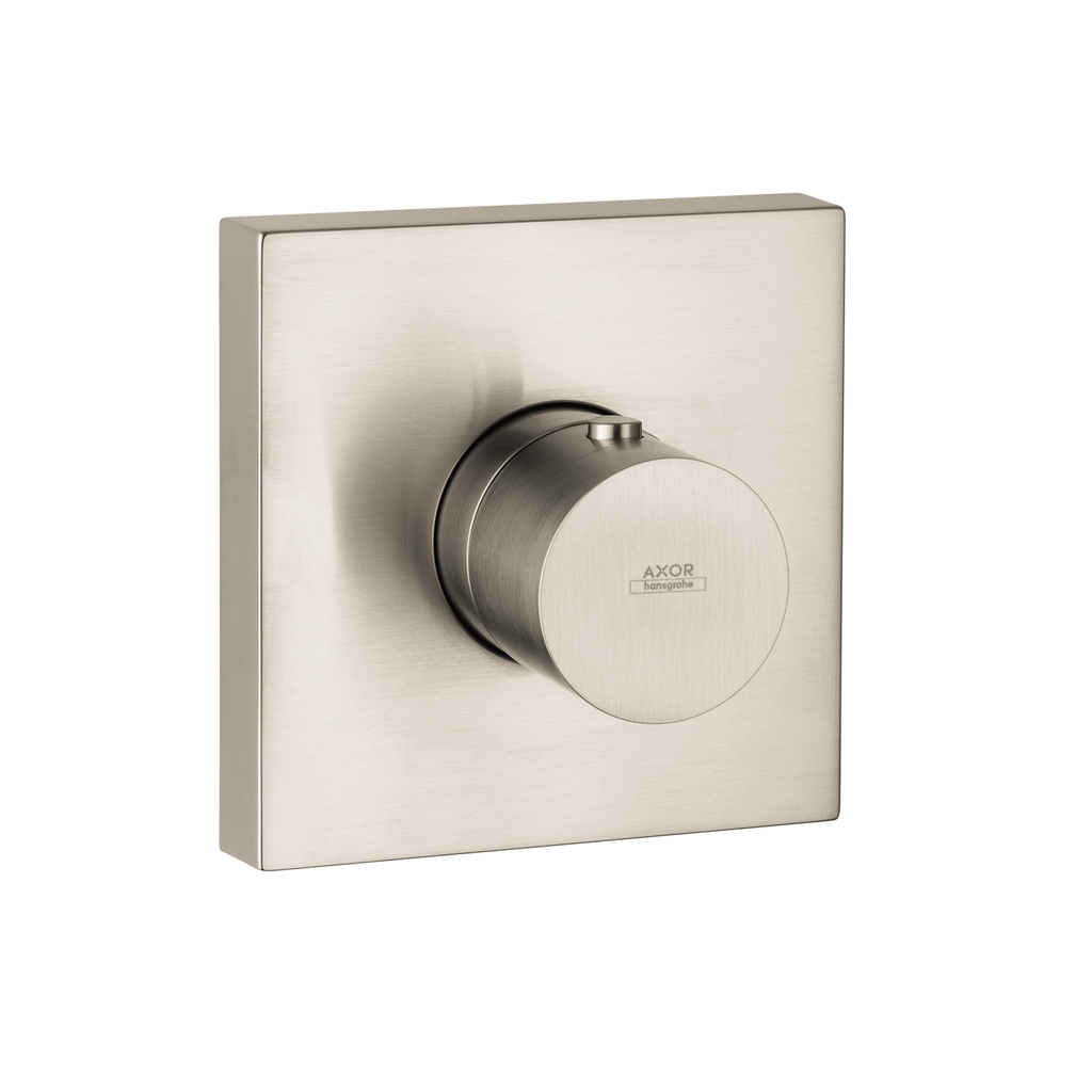 Hansgrohe 10755821 Axor Thermostatic Trim 5&quot; X 5&quot; Brushed Nickel