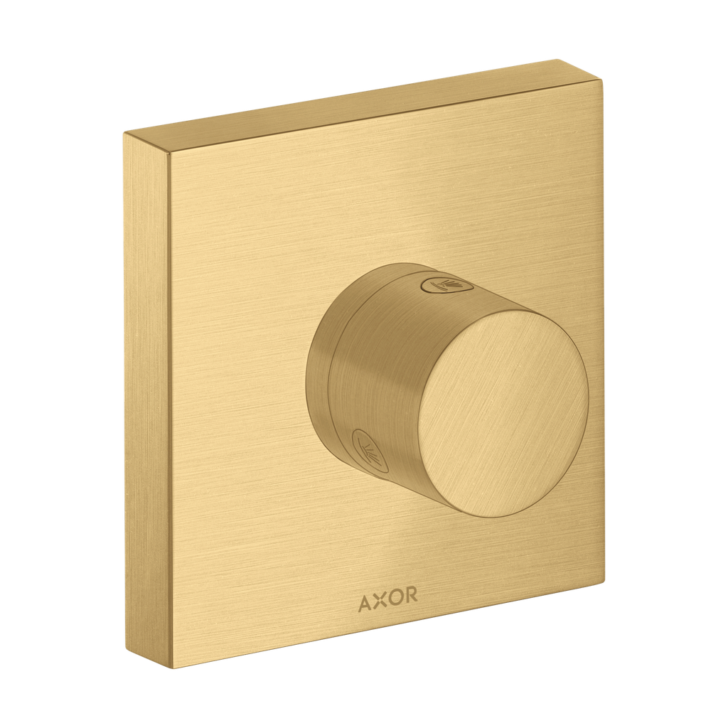 Hansgrohe 10932251 Axor ShowerSolutions Diverter Trim 5&quot; X 5&quot; Brushed Gold Optic