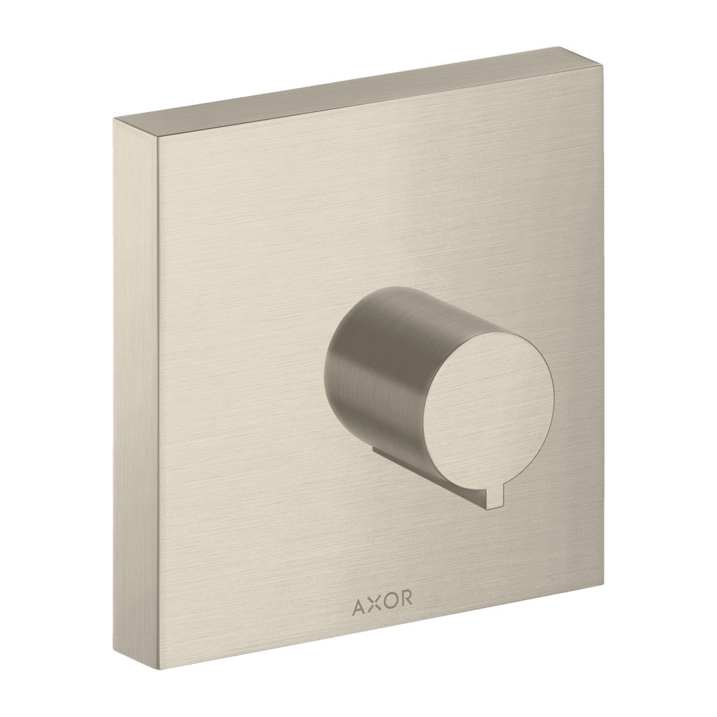 Hansgrohe 10972821 Axor Volume Control Trim 5&quot; X 5&quot; Brushed Nickel