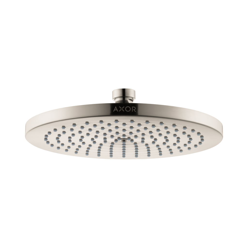 Hansgrohe 26071821 Axor Starck Showerhead 240 1-Jet Brushed Nickel