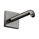 Hansgrohe 26430331 Axor Showerarm 9&quot; Square Polished Black Chrome