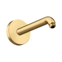 Hansgrohe 26435251 Axor Showerarm 9&quot; Round Brushed Gold Optic