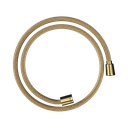 Hansgrohe 28227990 Axor Textile Hose With Cylindircal And Conical Nut 49&quot; Polished Gold Optic