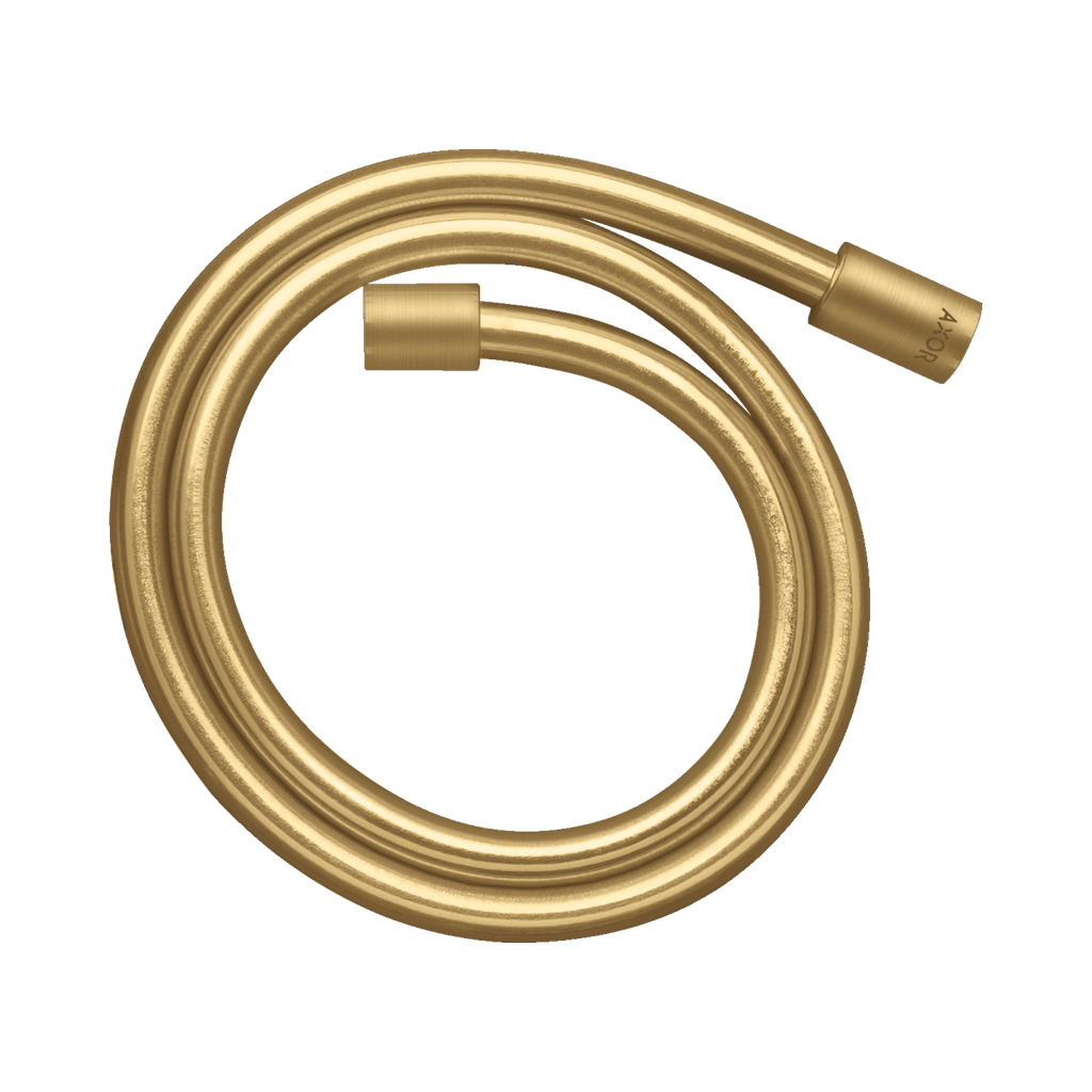 Hansgrohe 28282250 Axor Starck Techniflex Hose with Cylindrical Nut 49&quot; Brushed Gold Optic