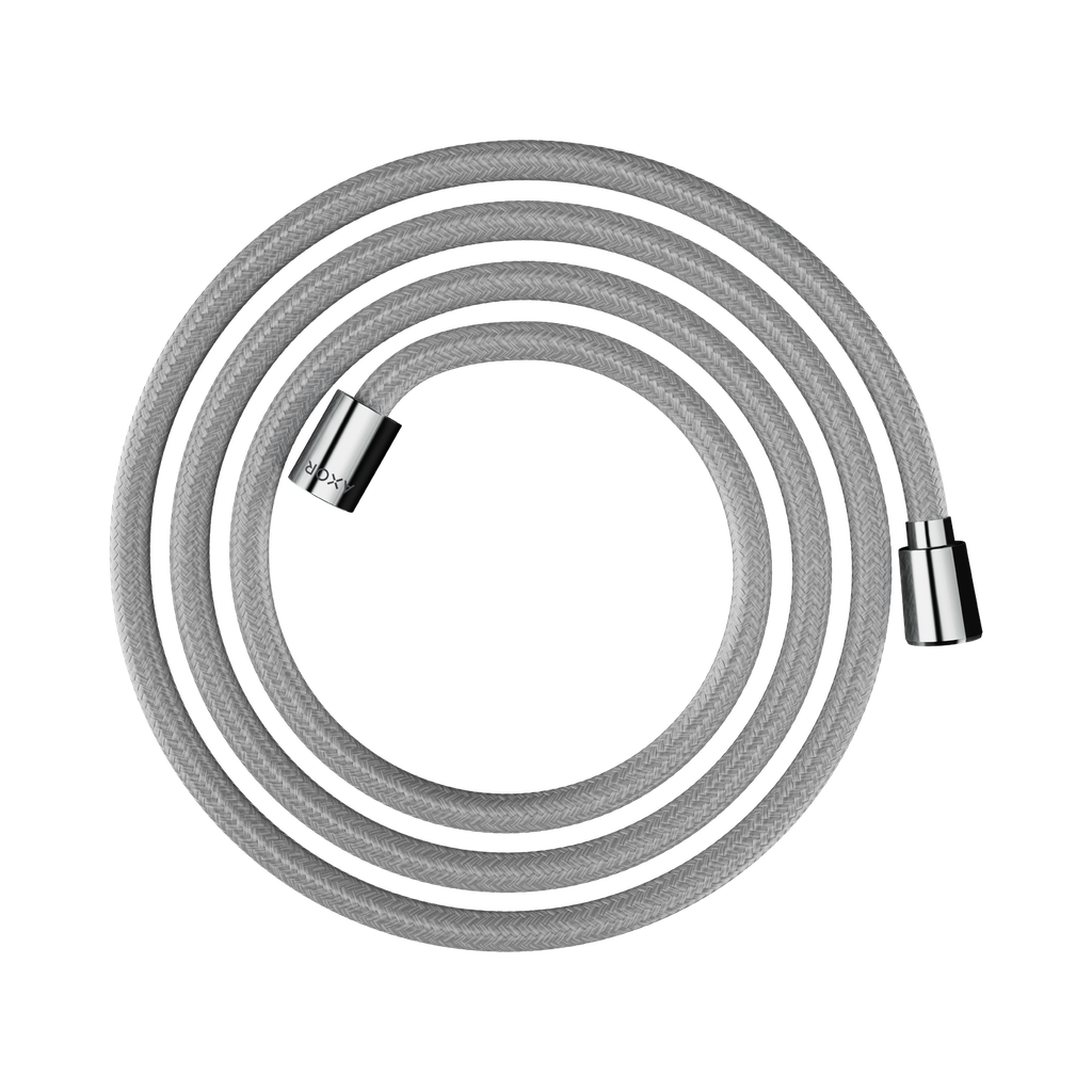 Hansgrohe 28290000 Axor Textile Hose With Cylindrical And Conical Nut 79&quot; Chrome