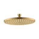 Hansgrohe 28494251 Axor Starck Showerhead 240 1-Jet Brushed Gold Optic