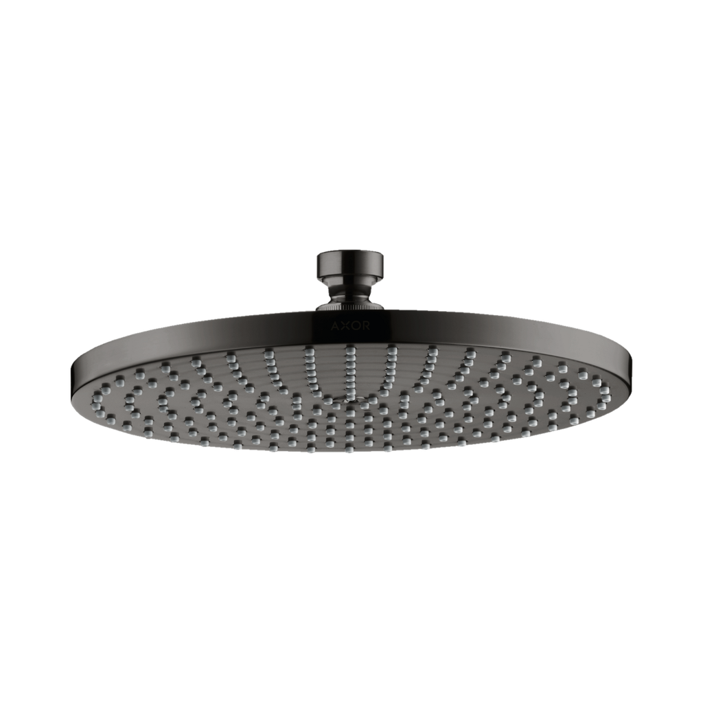 Hansgrohe 28494331 Axor Starck Showerhead 240 1-Jet Polished Black Chrome