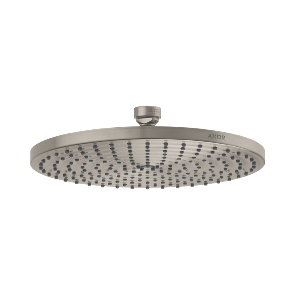 Hansgrohe 28614821 Axor Starck Showerhead 240 1-Jet PowderRain Brushed Nickel