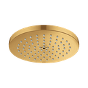 Hansgrohe 28618251 Axor Starck Showerhead 180 1-Jet Powder Rain Brushed Gold Optic