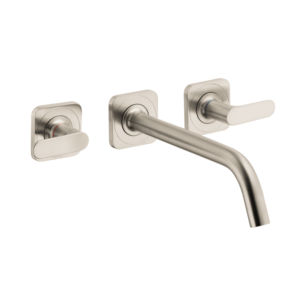 Hansgrohe 34315821 Axor Citterio M Widespread Faucet Trim Brushed Nickel