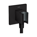 Hansgrohe 36734671 Axor Wall Outlet Square Handshower Holder Matte Black