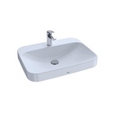 TOTO LT416G Arvina 23-5/8" Rectangle Vessel Lavatory Sink Cotton White