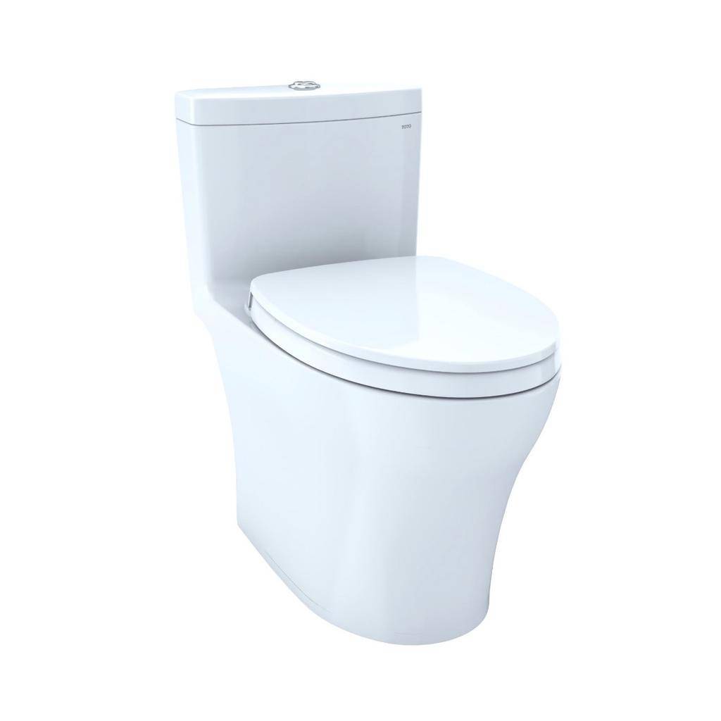 TOTO MS646124CEMFG Aquia IV One Piece Elongated Toilet Cotton