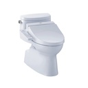 TOTO MW6442034CEFG Carolina II WASHLET C100 One Piece Toilet Cotton