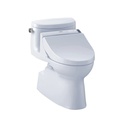 TOTO MW6442044CEFG Carolina II WASHLET C200 One Piece Toilet Cotton