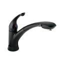 Delta 470 Signature Single Handle Pull Out Kitchen Faucet Matte Black