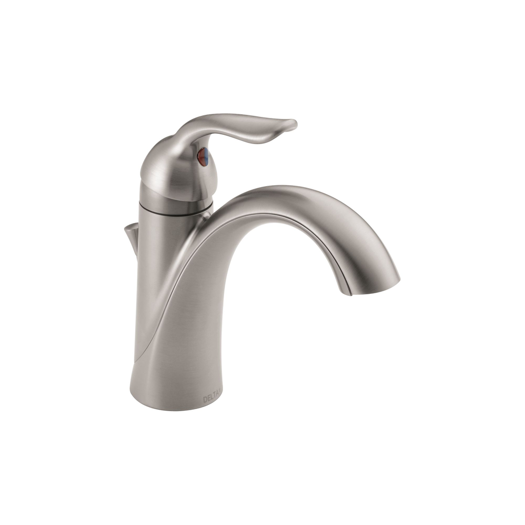 Delta 538 MPU Lahara Single Handle Lavatory Faucet Brilliance Stainless