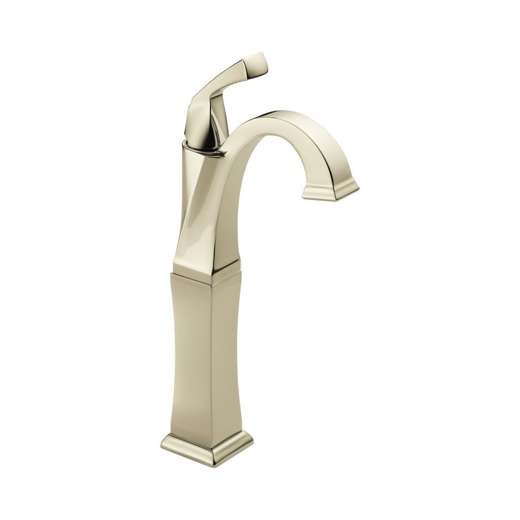 Delta 751 Dryden Single Handle Vessel Lavatory Faucet Polished Nickel