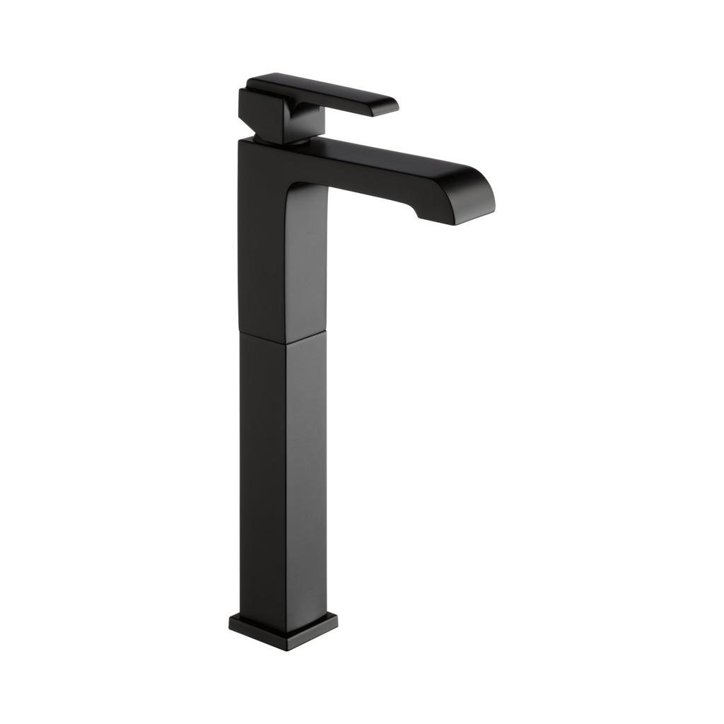 Delta 767LF Ara Single Handle Vessel Bathroom Faucet Matte Black