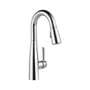 Delta 9913 Essa Single Handle Pull Down Bar Prep Faucet Chrome