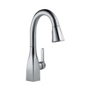 Delta 9983 Mateo Single Handle Pull Down Bar Prep Faucet Arctic Stainless