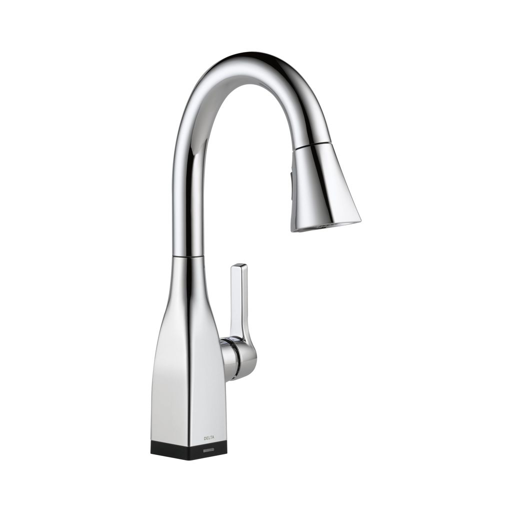 Delta 9983T Mateo Single Handle Pull Down Bar Prep Faucet Touch2O Chrome