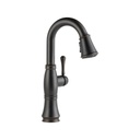 Delta 9997 Cassidy Single Handle Pull Down Bar Prep Faucet Venetian Bronze