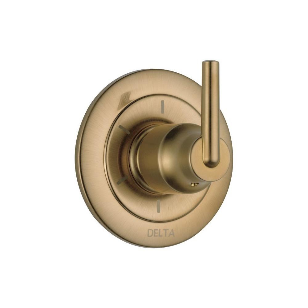 Delta T11959 Trinsic 6 Setting 3 Port Diverter Trim Champagne Bronze