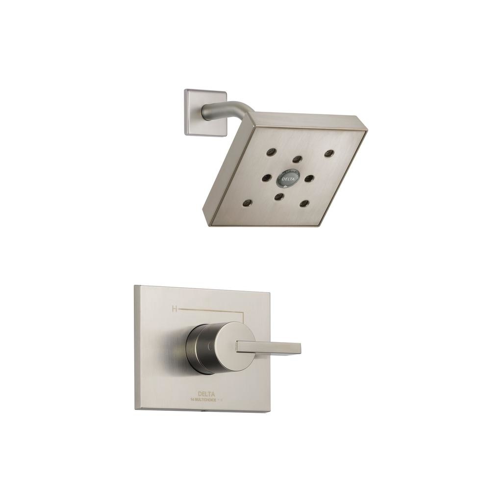 Delta T14253 H2O Vero Monitor 14 Series Shower Trim Stainless