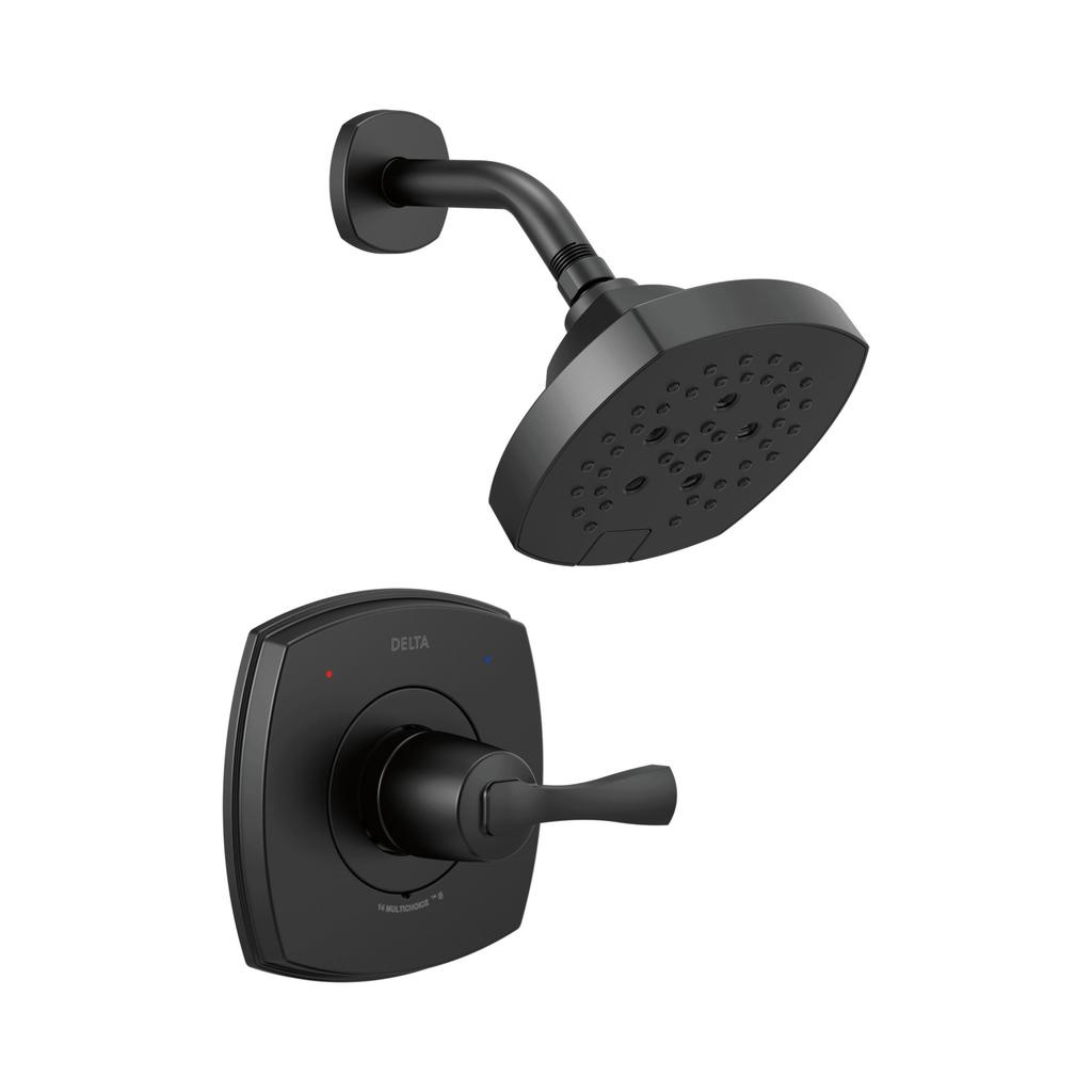 Delta T14276 Stryke 14 Series Shower Only Matte Black