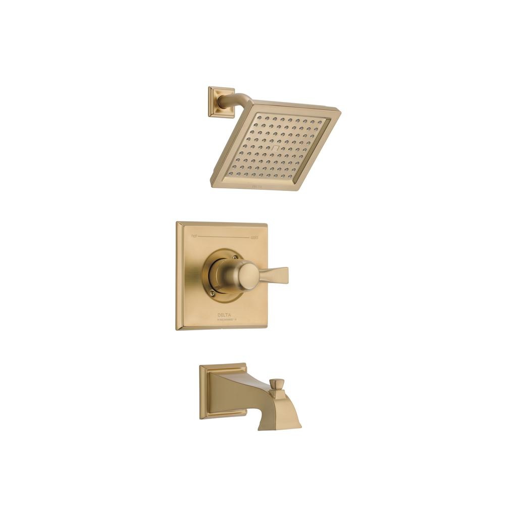 Delta T14451 Dryden Monitor 14 Series Tub And Shower Trim Champagne Bronze