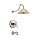 Delta T17T497 Cassidy TempAssure 17T Series Tub &amp; Shower Trim Polished Nickel